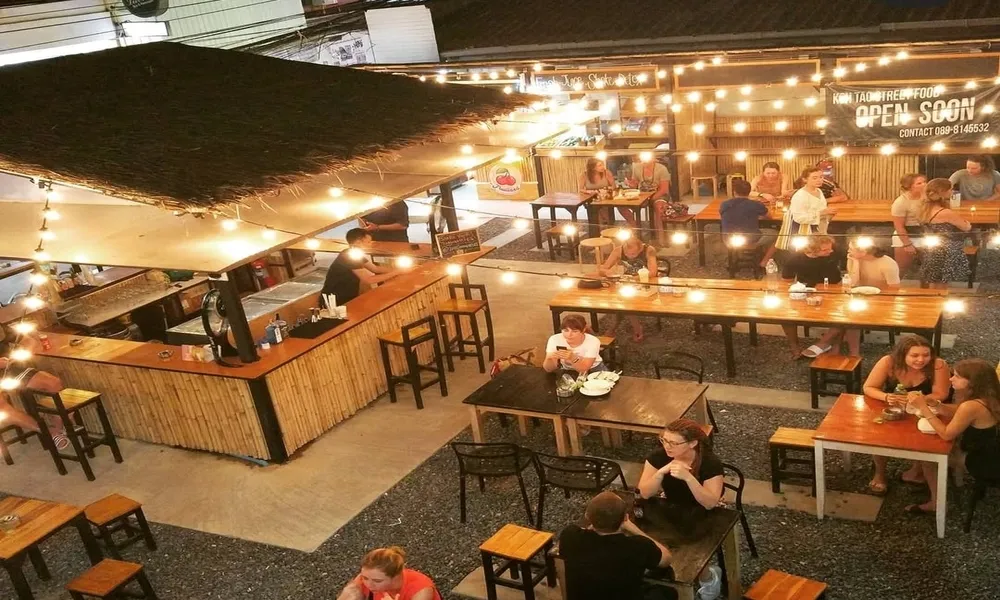 kao tao night market koh tao