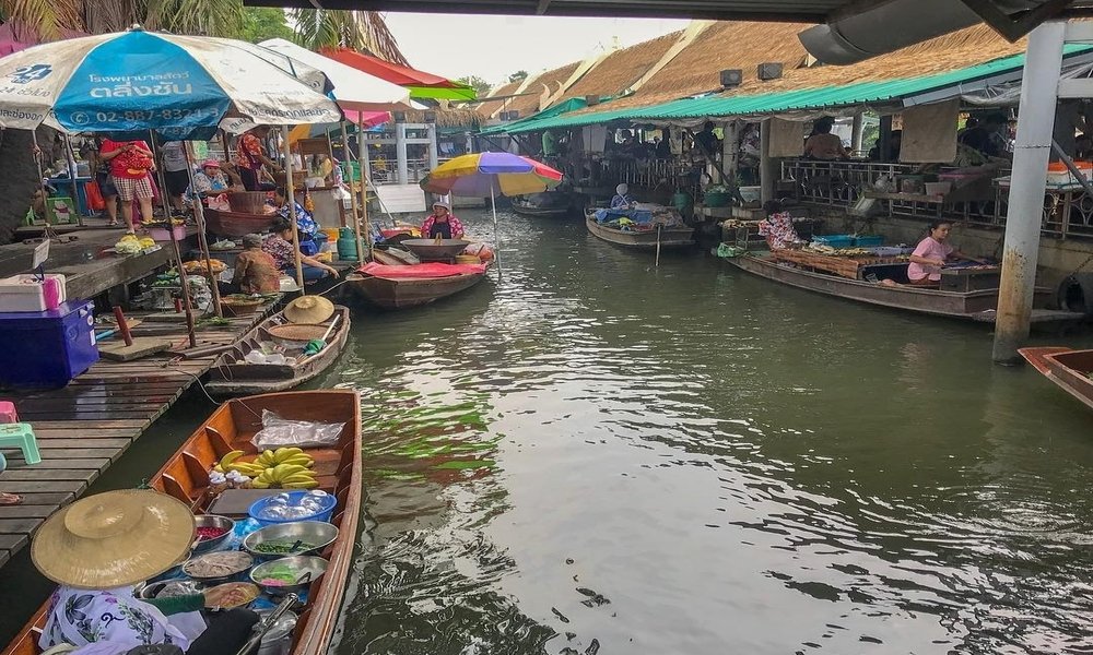 khlong lat mayom marché flottant