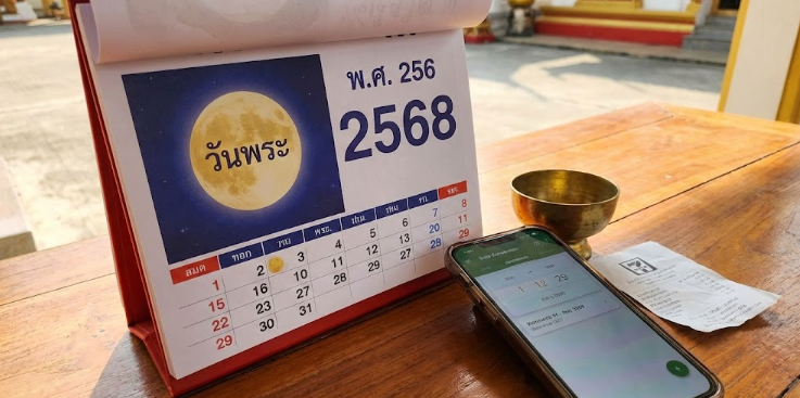 calendrier lunaire thailandais