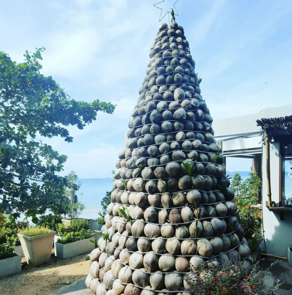 sapin de noël à krabi