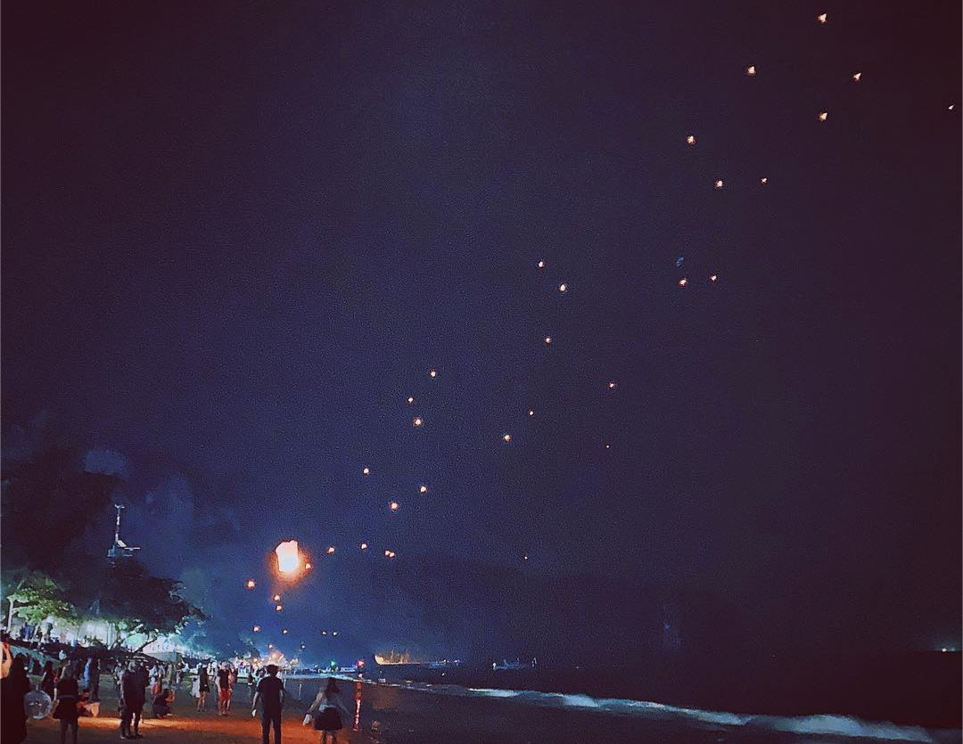 Nouvel An en bord de mer à Krabi en décembre