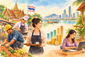 salaire en thailande